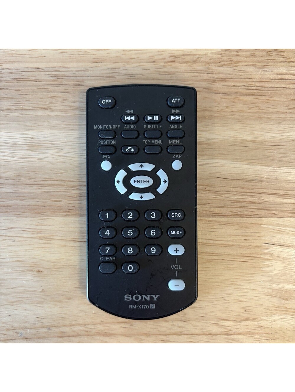 Genuine Sony OEM RM-X170 Remote Control for XAV-AX1000 XAV-AX8000 XAV-AX5000